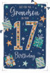 Picture of JUST FOR YOU GRANDSON ON YOUR 17TH BIRTHDAY